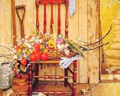 诺曼 洛克威尔 : Spring Flowers